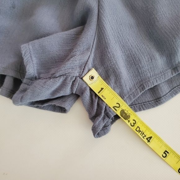 1010 * Abercrombie & Fitch Lace Romper Blue Size S - Picture 12 of 12